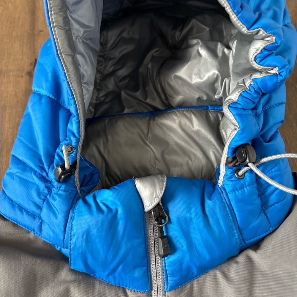 Klim, Blue and Gray Puffer Jacket, X-Large - Picture 3 of 10